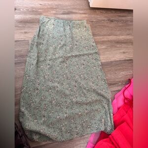 John galt floral midi skirt